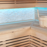 AWT Sauna B1106A Hemlock 200x120 9kW TheWall Bi-O